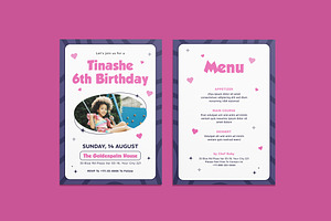 Grave Vibes Birthday Invitation, an Invitation Template by iDoodle Studio