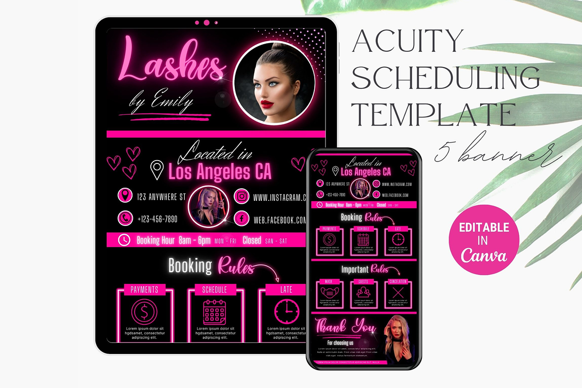 Acuity Scheduling Template, a Templates & Theme by TimCanvaTemplate (Photo 4 of 5)
