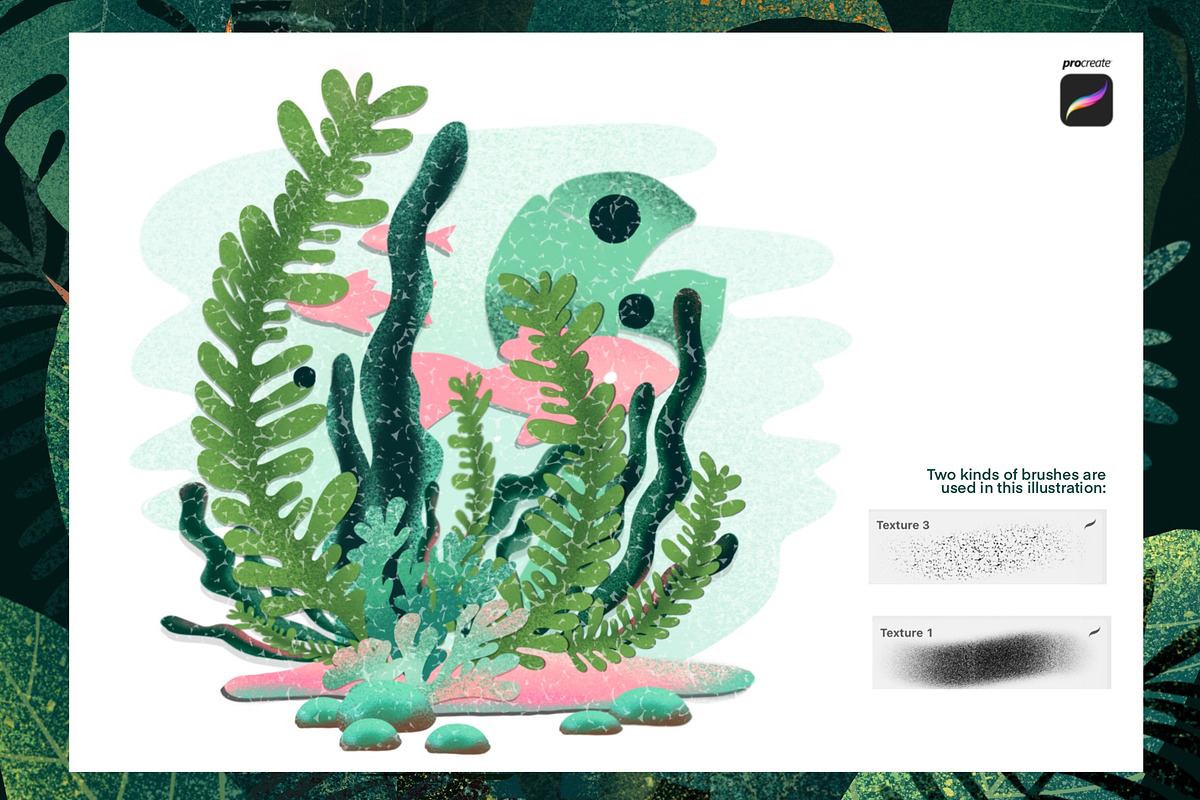 Grain, texture Procreate brush set., a Brush Add-On by Irena Matiash shop (Photo 4 of 7)