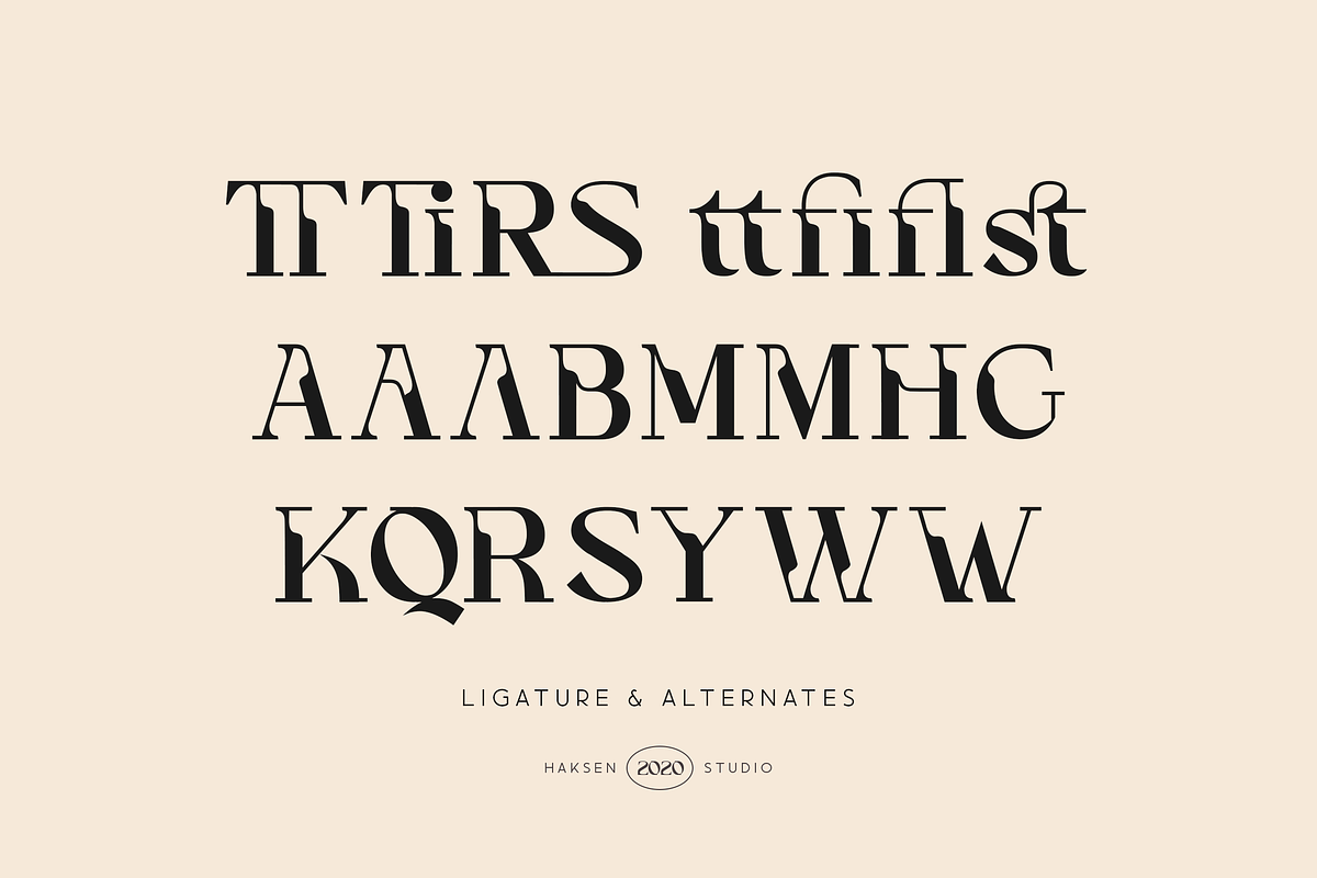 Tittowest Modern - Vintage Typeface, a Slab Serif Font by Haksen (Photo 11 of 12)