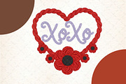 Xoxo- Valentin's Day Sublimation PNG, an Illustration by DreamCafeArt (Thumbnail 2 of 8)