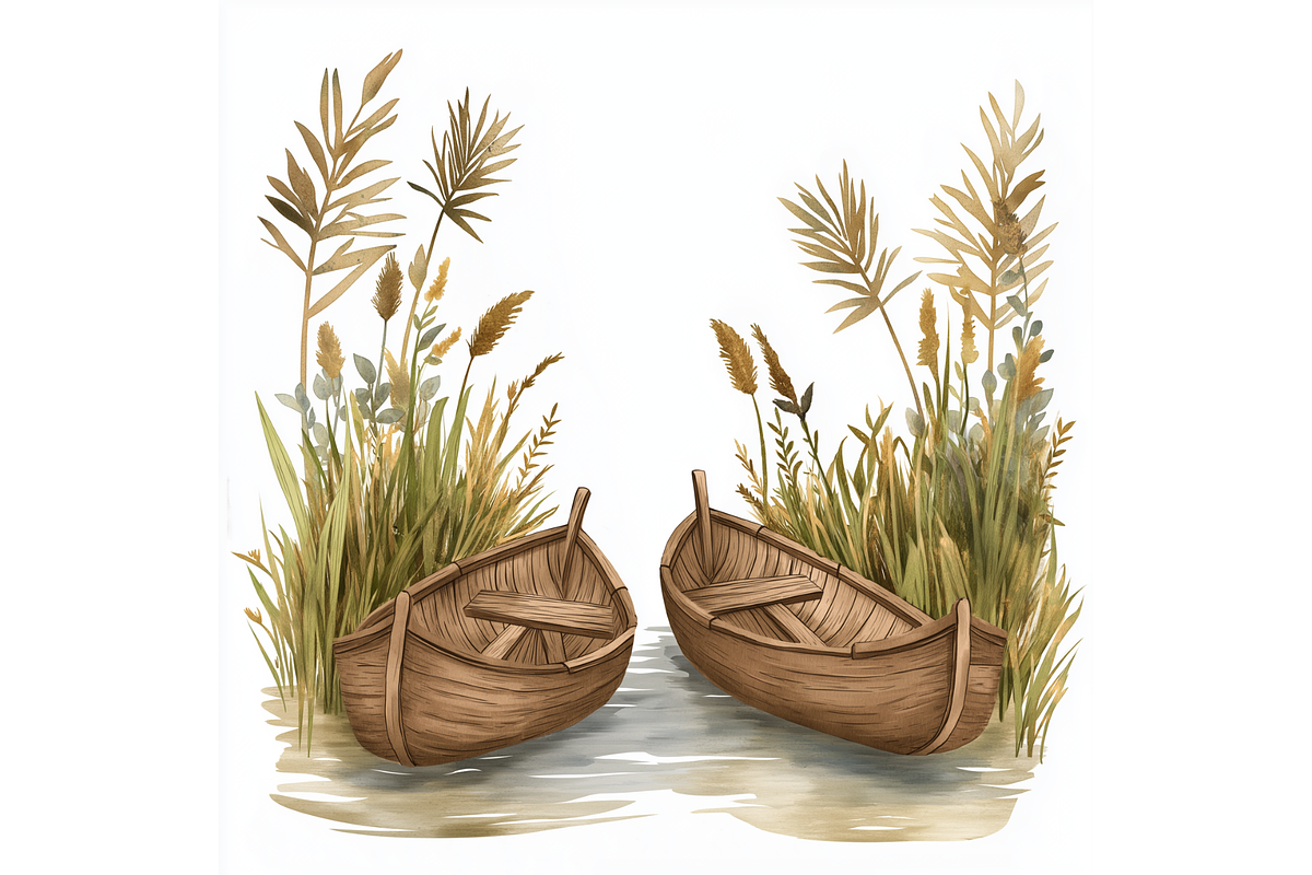 Prompt Watercolor Noah's Ark Clipart, a Decorative Illustration by Creative design (Photo 6 of 7)
