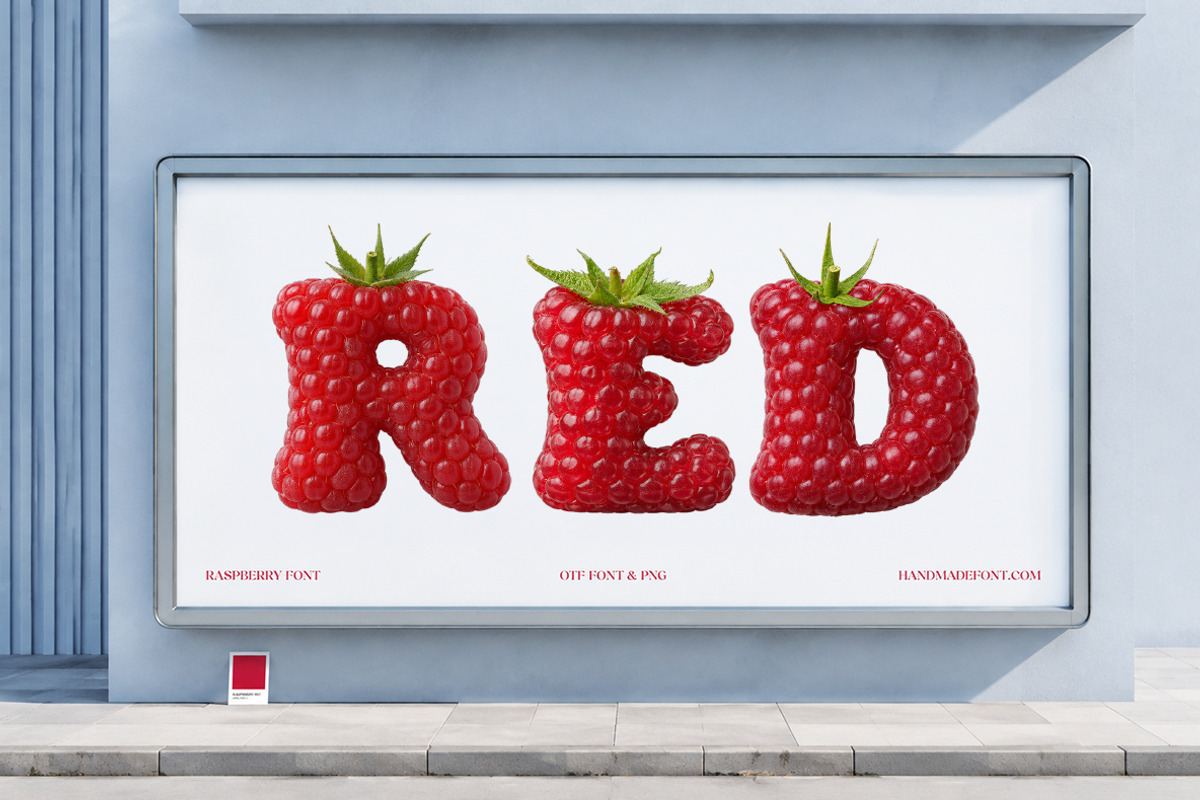 Raspberry Font, a Serif Font by Handmadefont (Photo 12 of 18)