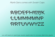 Marlin Sans SQ Upright Italic+Slant, a Font by FontMesa (Thumbnail 6 of 10)