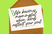 Chalontic Modern Handwritten Script, a Script Font by Letterena Studios Script (Thumbnail 3 of 20)