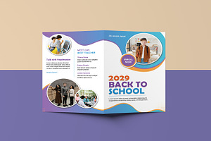 School Admission Bifold Brochure