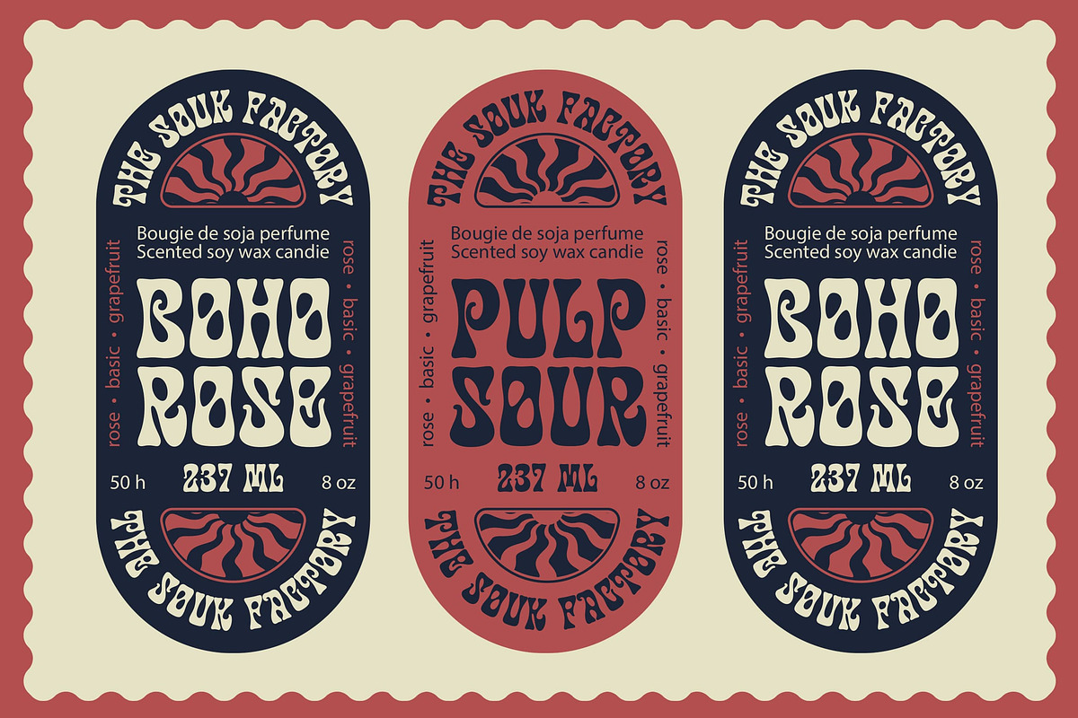 Disco Paradise – a Psychedelic Font, a Slab Serif Font by Blankids Studio (Photo 7 of 10)