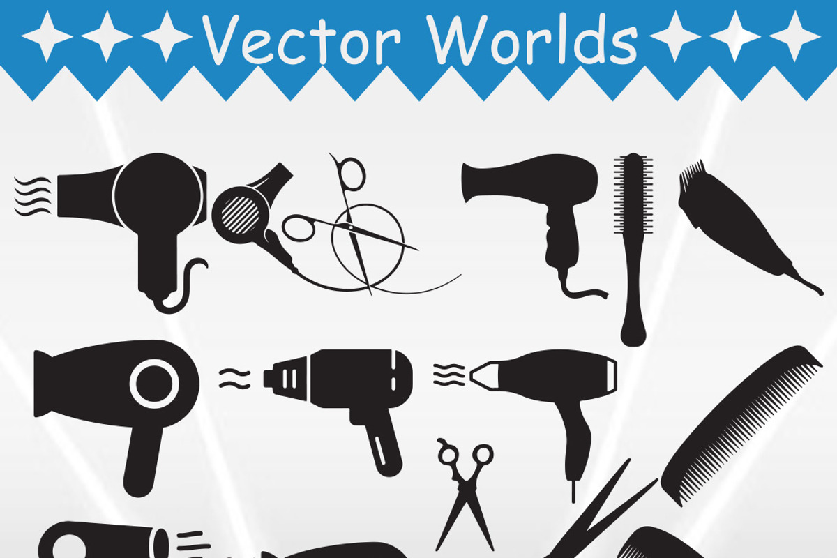 Dryer Svg, Hair, Dryers Svg, an Object Graphic by VectorWorlds (Photo 3 of 3)