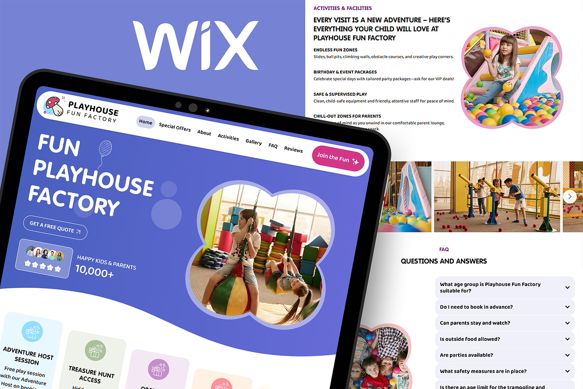 Kids Playhouse Wix Studio Website, a Wix Template by Kitteeh (Photo 14 of 14)