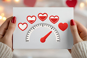 Valentine Love Meter PNG, Valentine, an Illustration by Canvas Craft (Thumbnail 4 of 7)