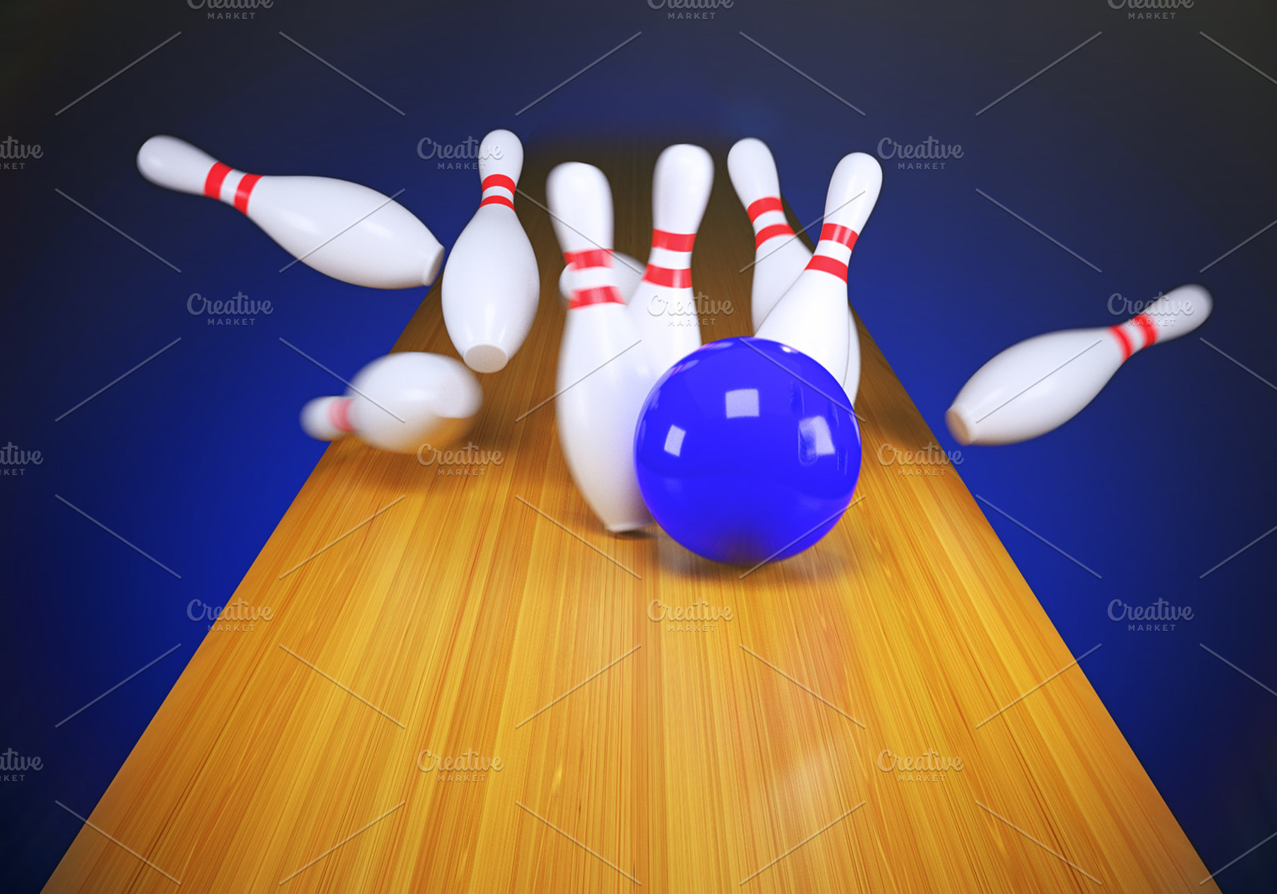 Ten pin bowling, an Arts & Entertainment Photo by adamadam
