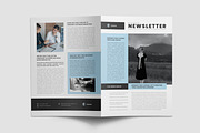 Newsletter Template | Adobe InDesign, a Brochure Template by HR Studio (Thumbnail 2 of 5)