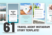 Travel Agent IG Canva Story Template, a Social Media Template by Ink Gallery (Thumbnail 2 of 10)