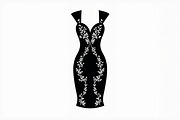 Luxury Dress Clipart Set, an Illustration by hafijul (Thumbnail 8 of 21)