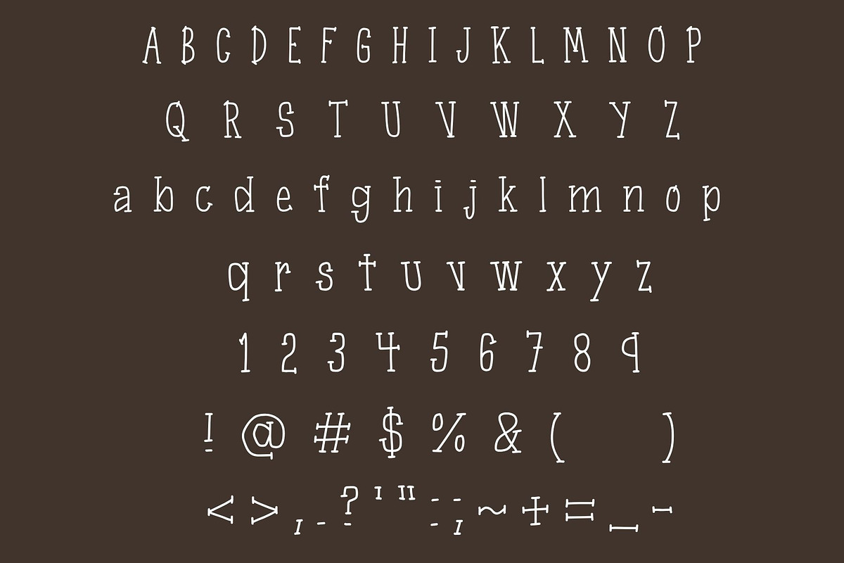 Book Nerd, a handmade serif font, a Handwritten Font by Eryn Rose Design (Photo 7 of 12)