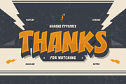 Herens Retro Display, a Serif Font by infernostudio3 (Thumbnail 10 of 10)