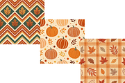 Autumn Fall Plaid Seamless Pattern, a Pattern Graphic by FloridPrintables (Thumbnail 10 of 11)