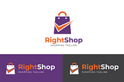 Right Shop - Shopping logo, a Branding & Logo Template by Design Box (Thumbnail 1 of 2)