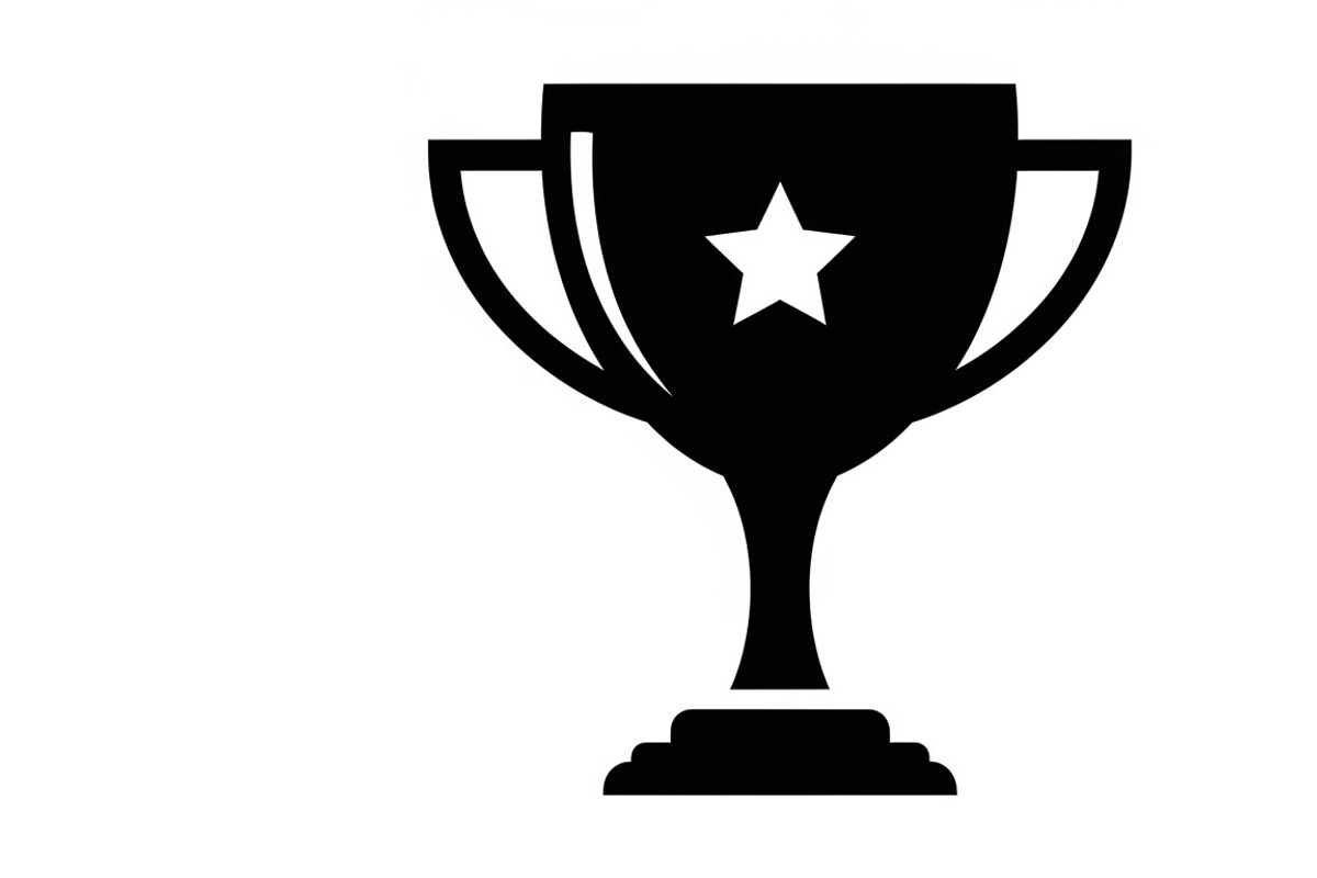 Bold winner trophy cup icon, an Illustration by Amazin_art (Photo 22 of 29)