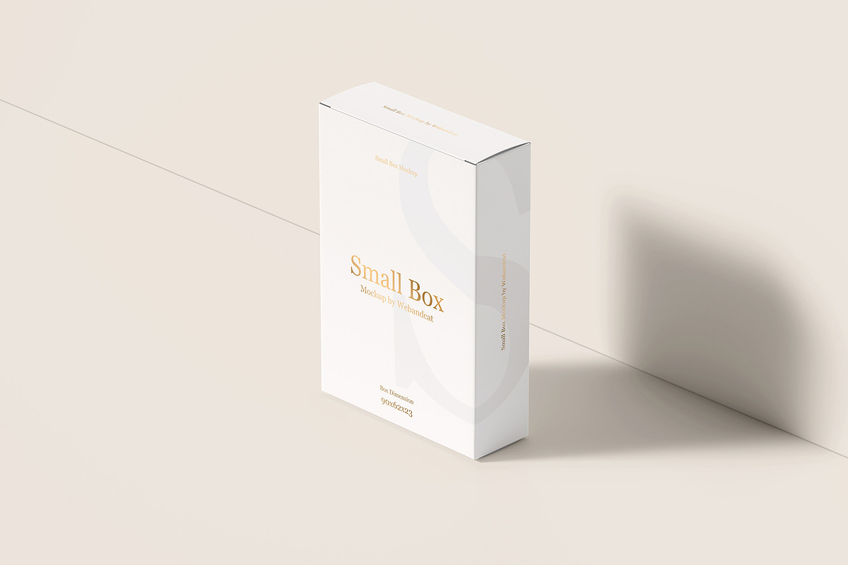 Small Box Mockup, a Packaging Mockup by WebAndCat (Photo 19 of 40)