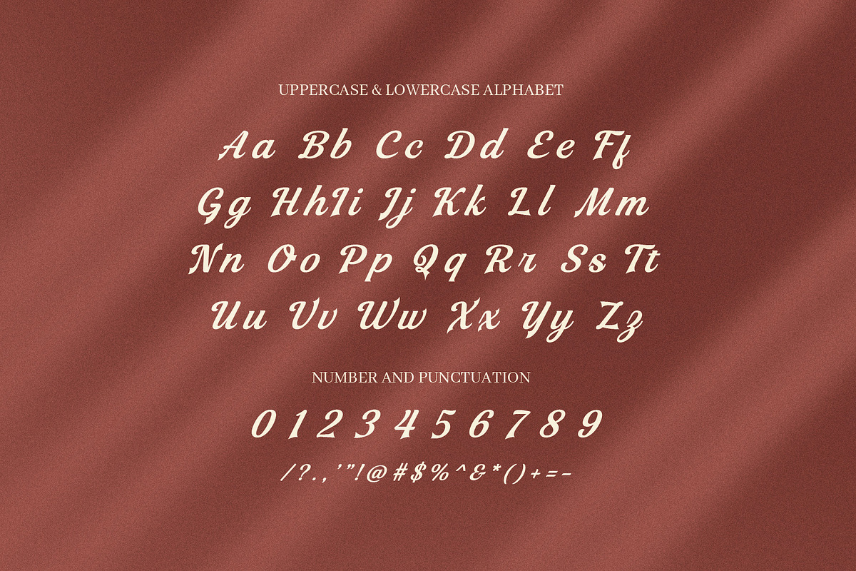Risty Script Font, a Script Font by Elegant Font (Photo 8 of 8)