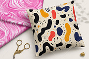 Organic Shapes seamless patterns, a Pattern Graphic by Canvas Craft (Thumbnail 8 of 9)