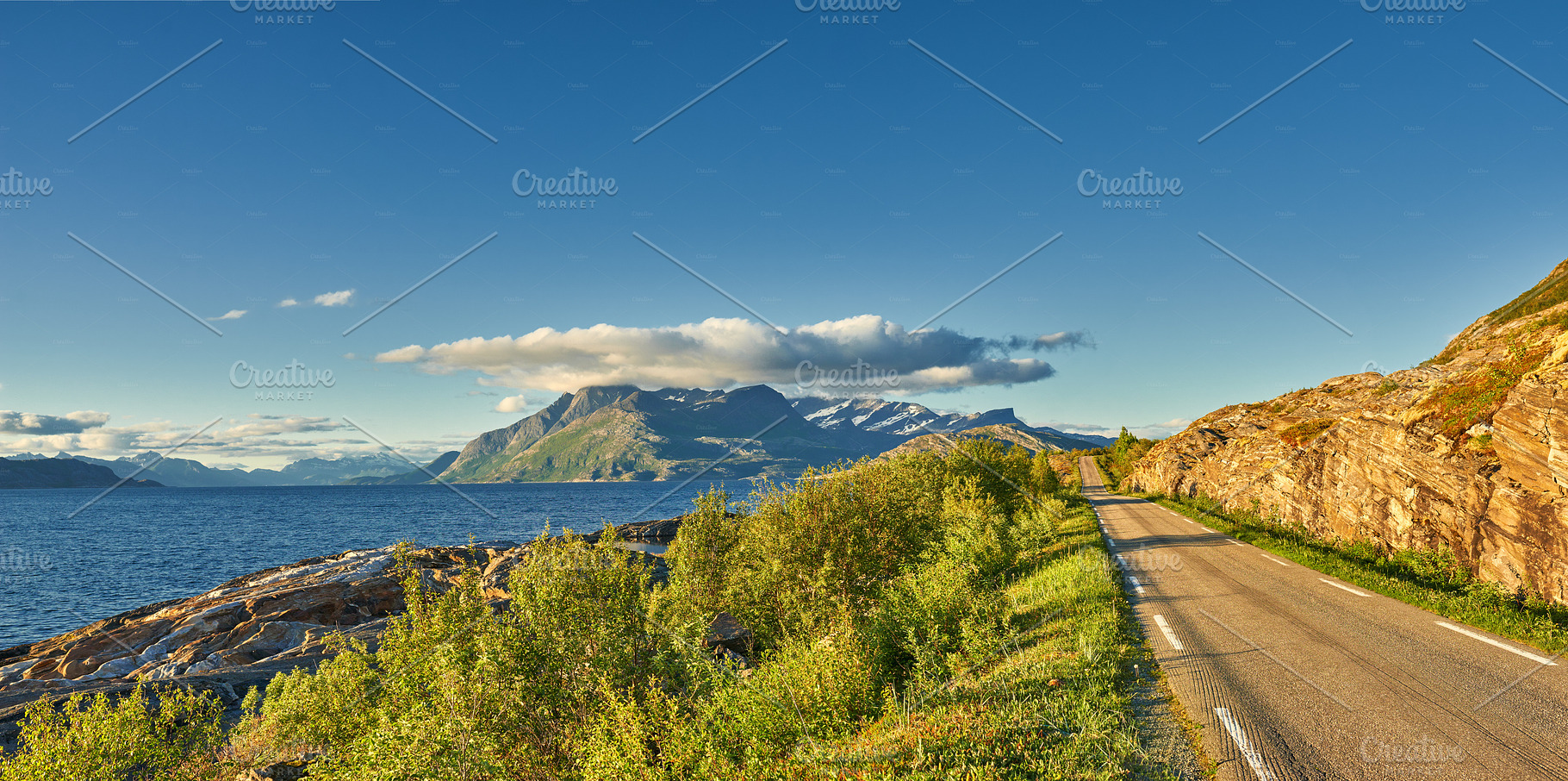 Summertime in Norway, a Photo by Peopleimages.com