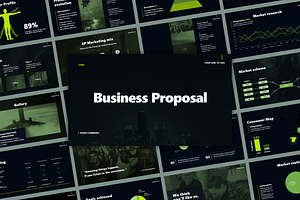 Business Powerpoint Presentation, a Presentation Template by Visual Designs