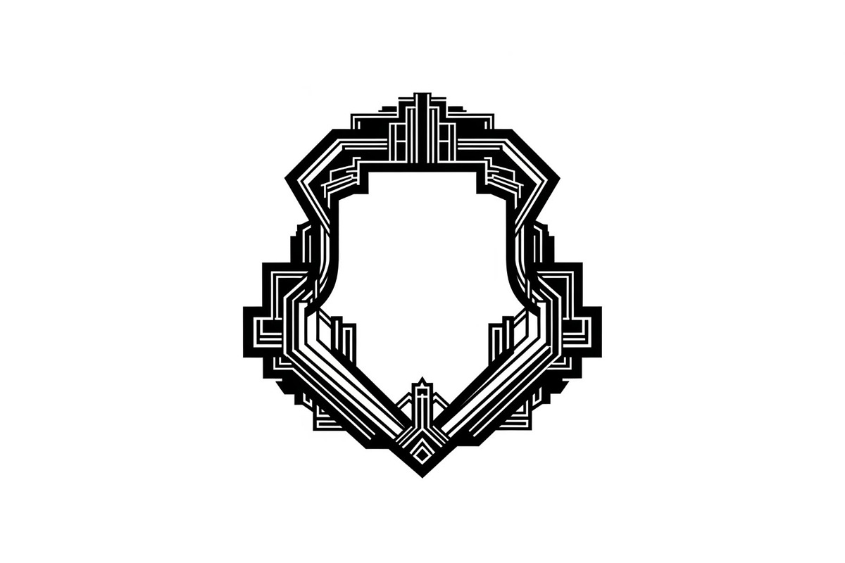 Art Deco Shield Frame SVG Bundle, an Illustration by Creativeshirt (Photo 14 of 31)