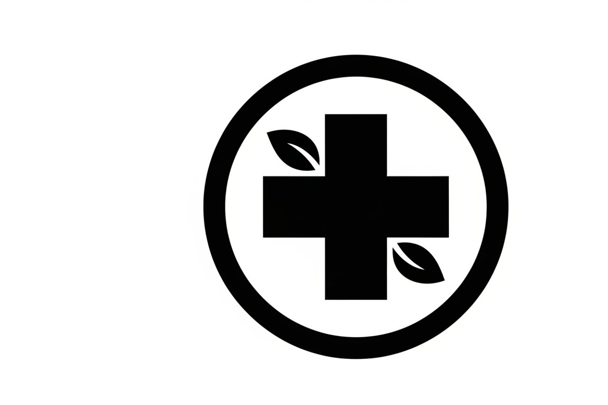 Professional medical cross with logo, an Illustration by Amazin_art (Photo 20 of 21)