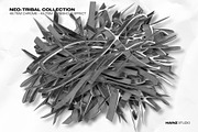 Chrome Neo-Tribal - 48 Item, an Object Graphic by Hainz Studio (Thumbnail 2 of 10)