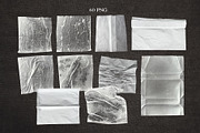 PNG Wrinkled Glued Paper Pack, an Object Graphic by Marie T (Thumbnail 4 of 16)