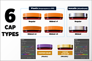 5lb Whey Protein Jar Mockup D2-Pro, a Packaging Mockup by Design Warlord (Thumbnail 4 of 16)