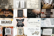 The ULTIMATE! 100 Font Bundle!, a Script Font by Letterative Studio (Thumbnail 3 of 8)
