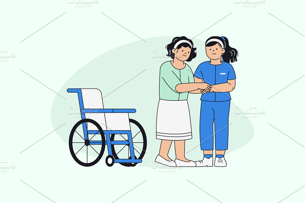 Hospital Service Illustration, an Object Graphic by Jump Studio (Photo 12 of 14)