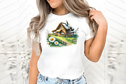 Spring daisy farm clipart, an Illustration by RobertsArt (Thumbnail 4 of 7)