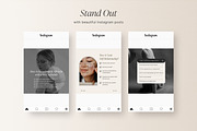 Health & Wellness Instagram Template, a Social Media Template by LiliesandBerries (Thumbnail 15 of 21)