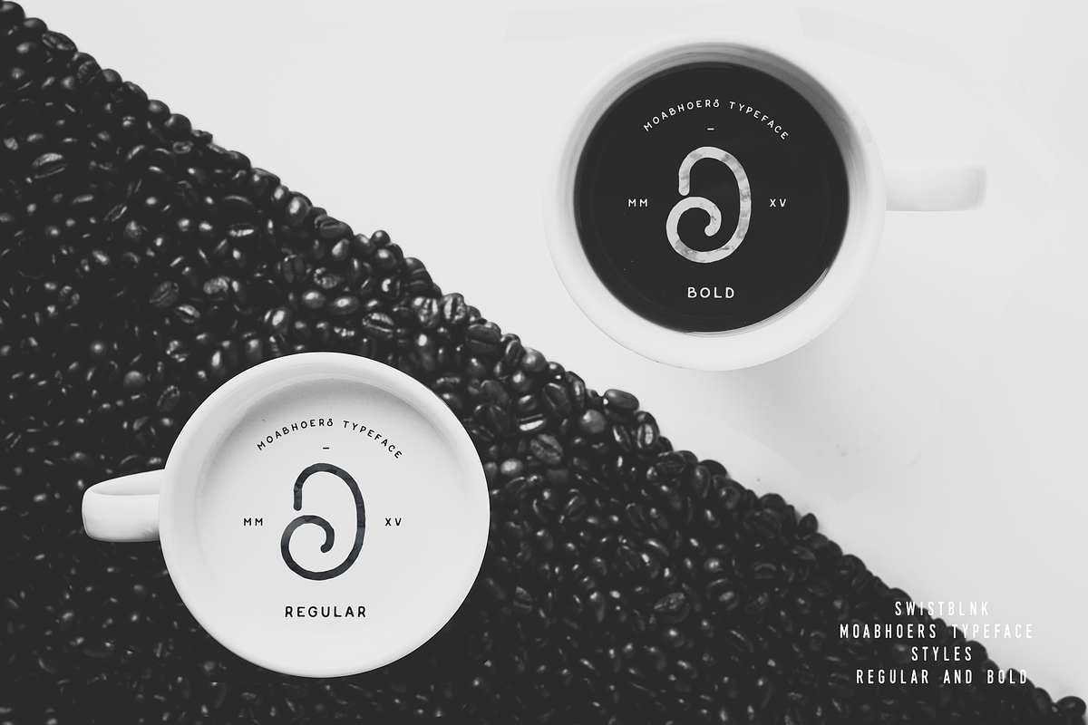 Moabhoers Typeface, a Font by Swistblnk Std. (Photo 8 of 8)