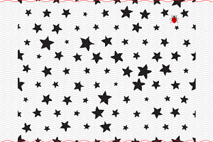 SVG Stars, Random sizes, Seamless, a Pattern Graphic by DesignStudioRM