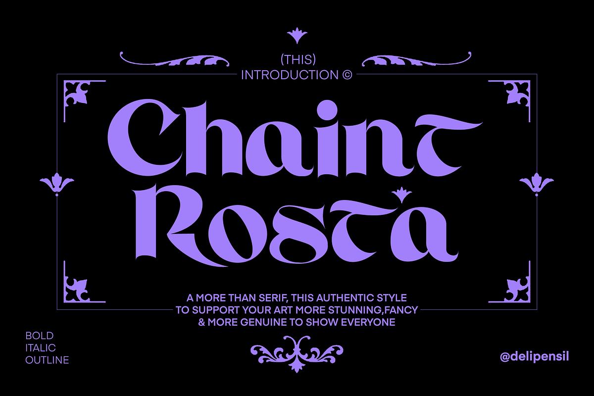 AUORA Vintage Modern Typeface, a Serif Font by delipensil (Photo 3 of 8)