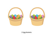 Easter Basket Illustrations, an Illustration by PinkHouseCollection (Thumbnail 3 of 5)