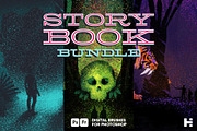 Storybook Photoshop Brushes Bundle, a Brush Add-On by Tim Hankins Design (Thumbnail 1 of 6)