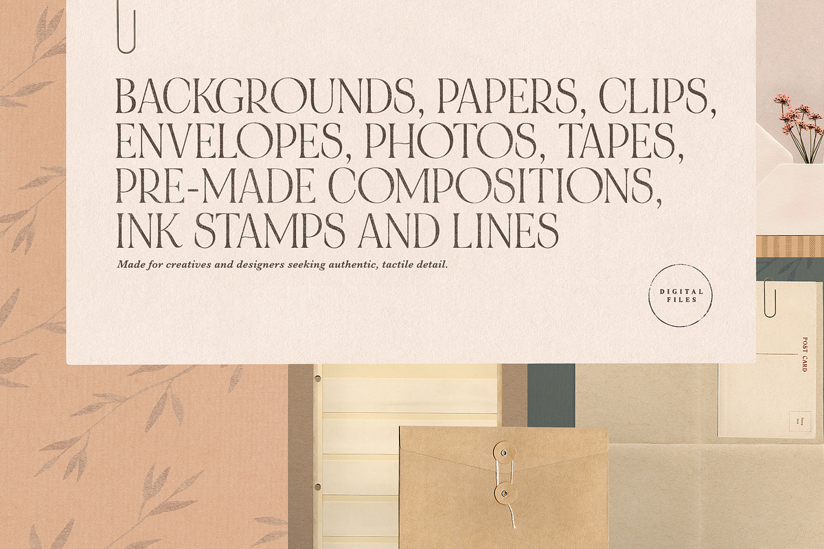 Paper Note—Nostalgic Design Toolkit, an Object Graphic by Basia Stryjecka (Photo 6 of 39)