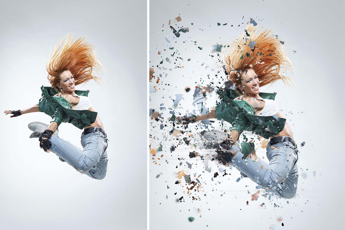 Disintegrating Photoshop Effect, an Action Add-On by MRI STUDIO (Photo 5 of 19)
