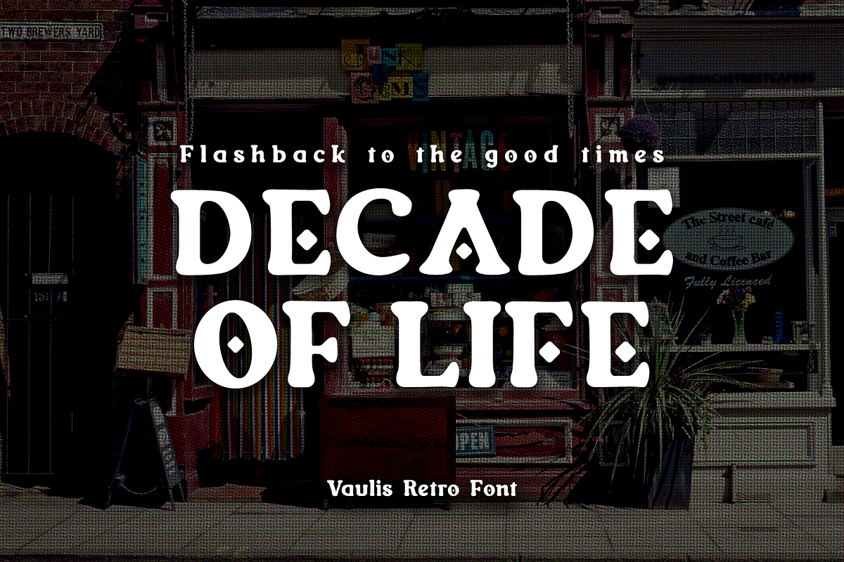 CF Vaulis - Retro Serif, a Serif Font by Indotype Foundry (Photo 5 of 10)