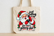 Retro Funny Christmas PNG, a Seasonal Illustration by CraftArtStudio (Thumbnail 2 of 4)