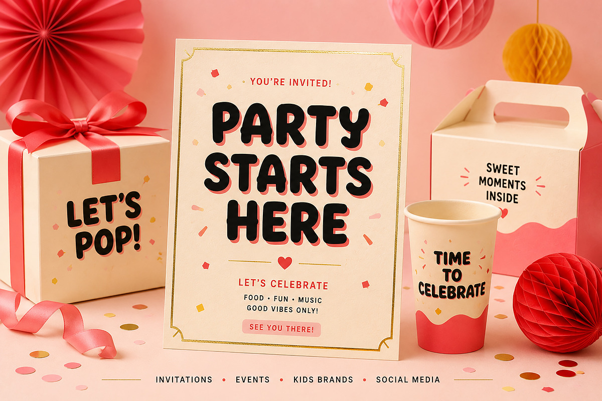 Quack Pop, a Script Font by Wow Magic (Photo 2 of 5)