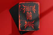 Death Fire - Metal Font, a Font by PutraCetol Studio (Thumbnail 11 of 11)