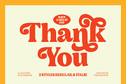 Noira Bilamo Retro Groovy Serif, a Serif Font by timelesstype.co (Thumbnail 15 of 15)