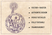 190 Vintage Astrology & Alchemy, an Illustration by Brigantine Designs (Thumbnail 2 of 10)